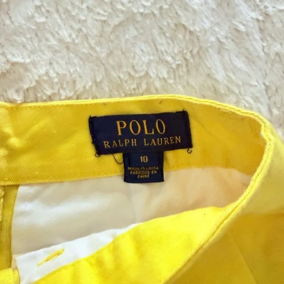 Polo by Ralph Lauren Kids Bright Yellow Shorts - Picture 2 of 4